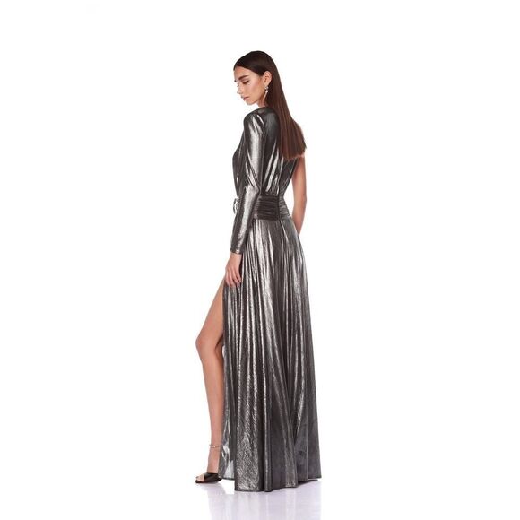 Bronx and Banco Starlight silver gown XS - Picture 3 of 7